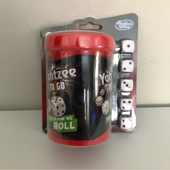 Yahtzee to Go Travel Version Hasbro Gaming 2014 Brand New Sealed 2+ Players NIB - Picture 1 of 3